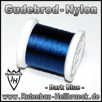 Gudebrod Bindegarn - Nylon - Farbe: Dark Blue -A-